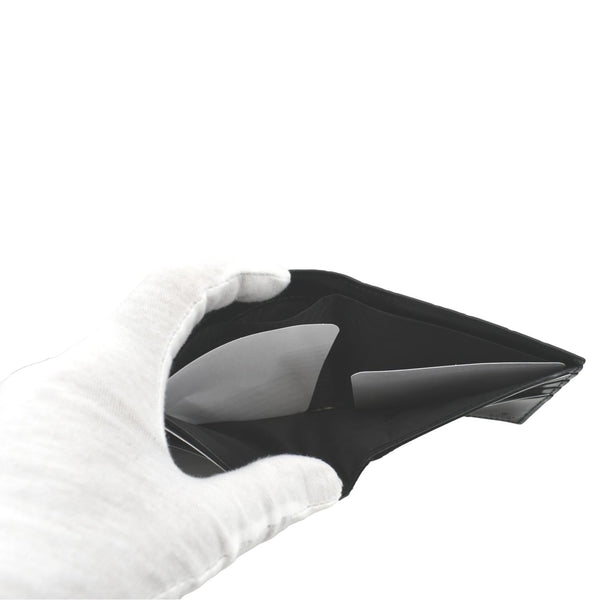 Gucci GG Leather Bifold Men's Wallet - Open