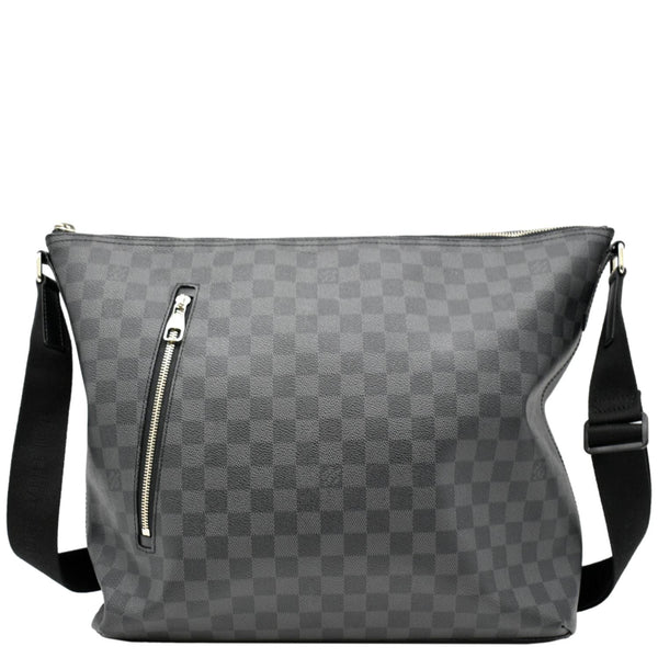 LOUIS VUITTON Mick Damier Graphite Messenger Crossbody Bag Black