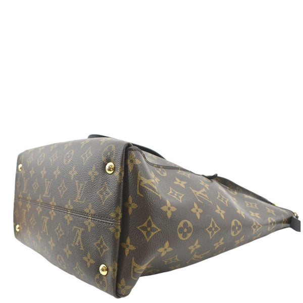 LOUIS VUITTON Tournelle MM Monogram Canvas Shoulder Bag Black