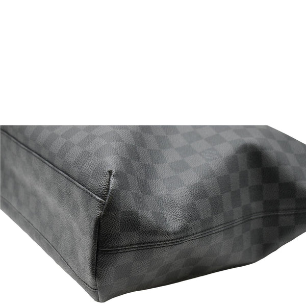 LOUIS VUITTON Mick Damier Graphite Messenger Crossbody Bag Black