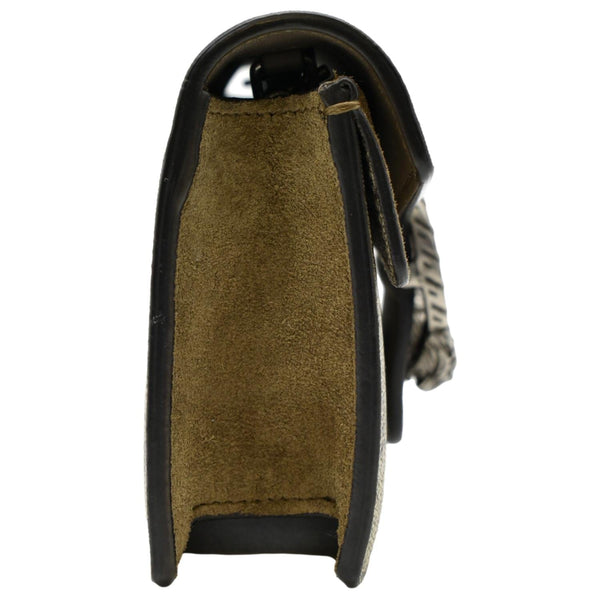 GUCCI Dionysus Super Mini GG Supreme Canvas Crossbody Bag Taupe 476432