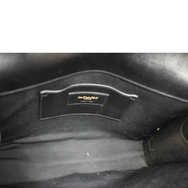 YVES SAINT LAURENT Kate Leather Shoulder Bag Black