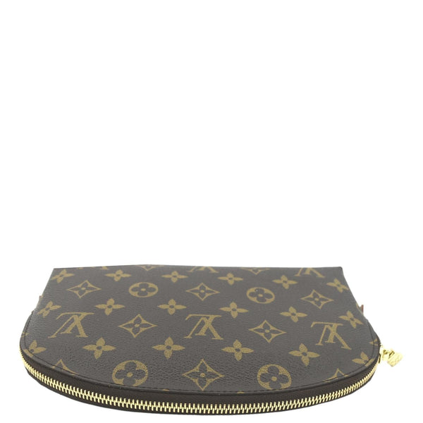 LOUIS VUITTON Monogram Canvas Cosmetic Pouch Brown