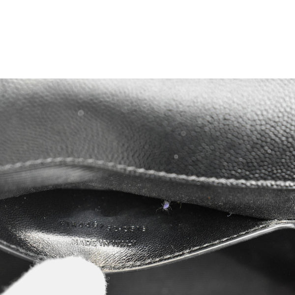 YVES SAINT LAURENT Kate Leather Shoulder Bag Black