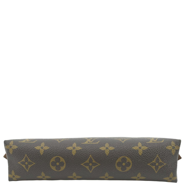 LOUIS VUITTON Monogram Canvas Cosmetic Pouch Brown