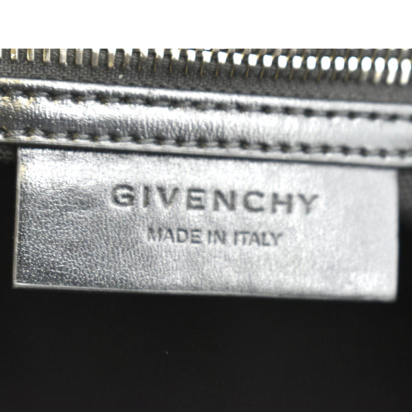 GIVENCHY Antigona Small Leather Shoulder Bag Black