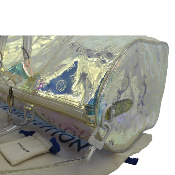 Louis Vuitton Keepall Bandouliere Embossed Travel Bag - Top Left