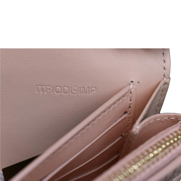 BURBERRY Tb Lola Quilted Lambskin Chain Shoulder Bag Beige