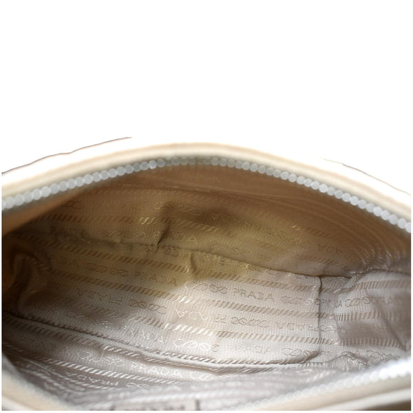 PRADA Re-Edition 2005 Re-Nylon Shoulder Bag Beige