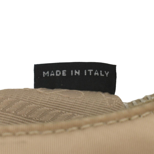 PRADA Re-Edition 2005 Re-Nylon Shoulder Bag Beige