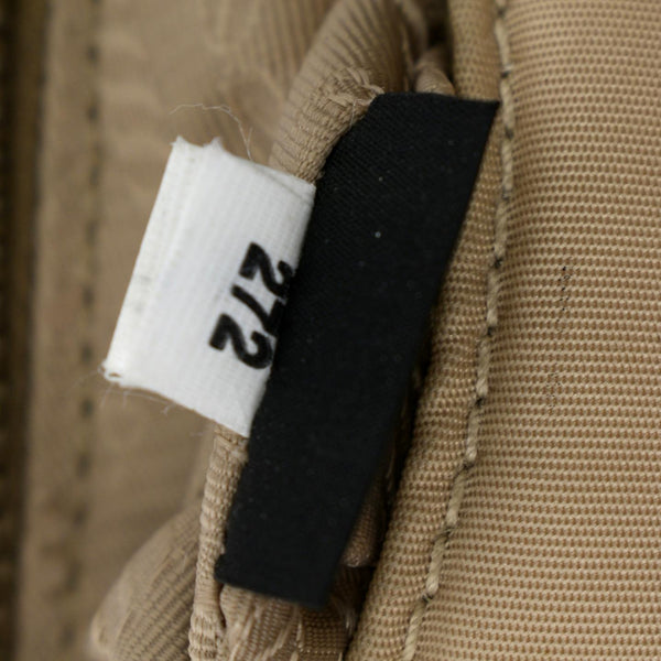 PRADA Re-Edition 2005 Re-Nylon Shoulder Bag Beige