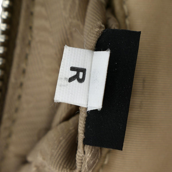 PRADA Re-Edition 2005 Re-Nylon Shoulder Bag Beige