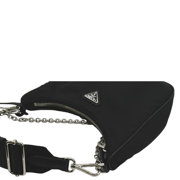 PRADA Re-Edition 2005 Re-Nylon Shoulder Bag Black
