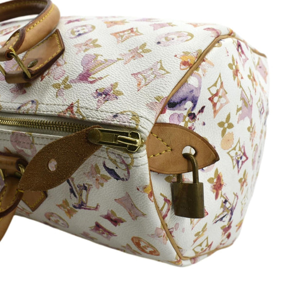 Louis Vuitton Richard Prince Watercolor Satchel Bag - Top Right