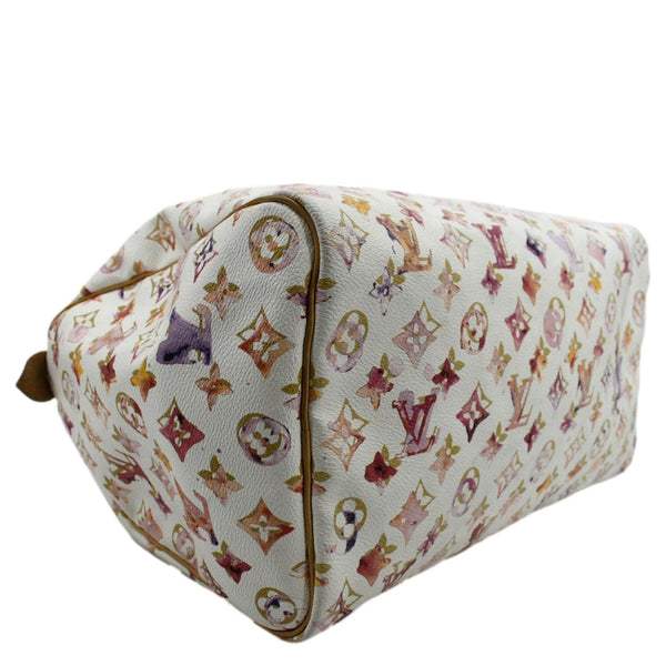 Louis Vuitton Richard Prince Watercolor Satchel Bag - Bottom Left