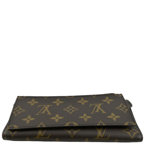 LOUIS VUITTON Josephine Monogram Canvas Wallet Brown