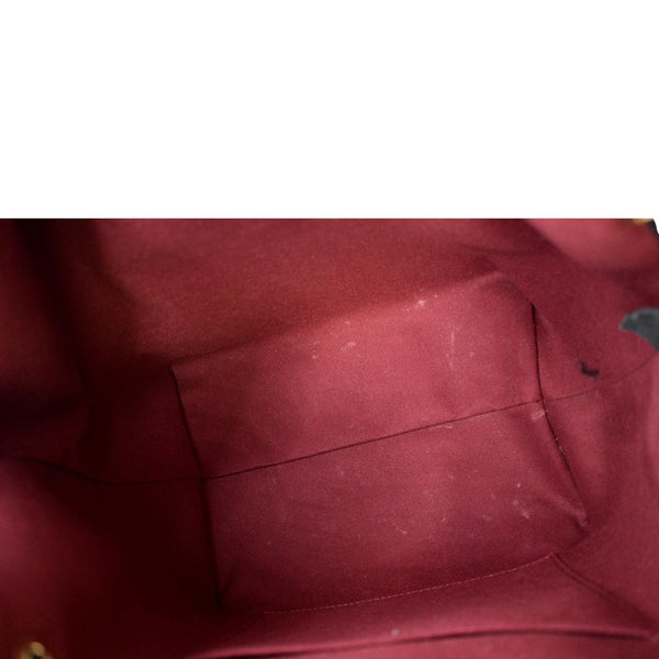 LOUIS VUITTON Montsouris NM Monogram Canvas Leather Backpack Bag Black