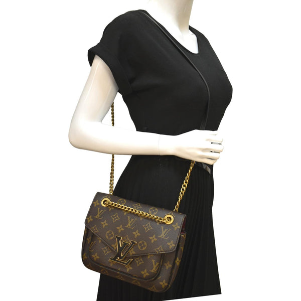 Louis Vuitton Passy NM Monogram Canvas Shoulder Bag - Full View