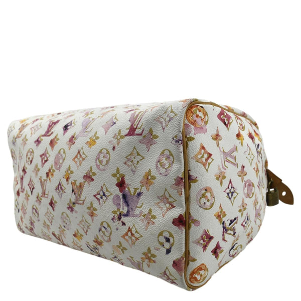 Louis Vuitton Richard Prince Watercolor Satchel Bag - Bottom Right