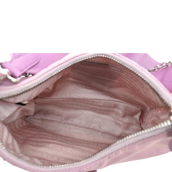 PRADA Re-Edition 2005 Re-Nylon Shoulder Bag Light Pink