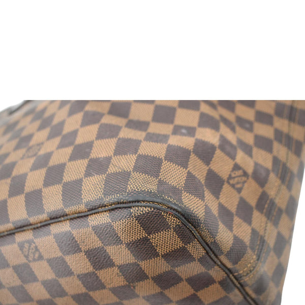LOUIS VUITTON Neverfull GM Damier Ebene Tote Shoulder Bag Brown