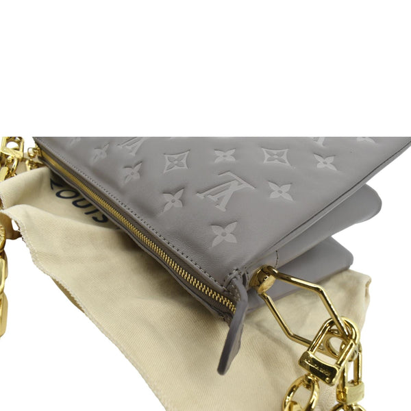 Louis Vuitton Coussin PM Monogram Embossed Shoulder Bag - Top Left