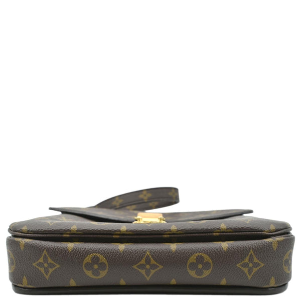 LOUIS VUITTON Metis Pochette Monogram Canvas Crossbody Bag Brown