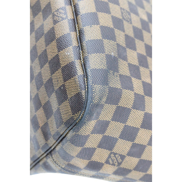 LOUIS VUITTON Neverfull GM Damier Ebene Tote Shoulder Bag Brown