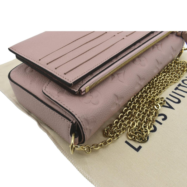 Louis Vuitton Pochette Felicie Monogram Leather Wallet - Top Right