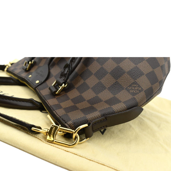 Louis Vuitton Siena PM Damier Ebene Shoulder Bag - Top Left