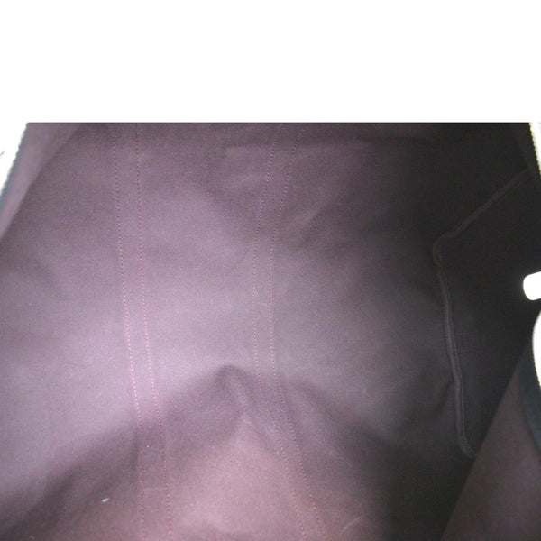 LOUIS VUITTON Keepall Bandouliere 55 Monogram Macassar Travel Bag Brown