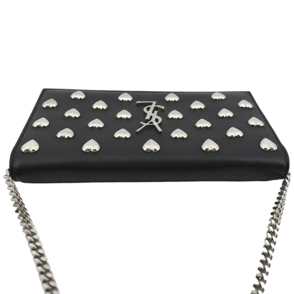 Yves Saint Laurent Kate Heart Leather Shoulder Bag - Top