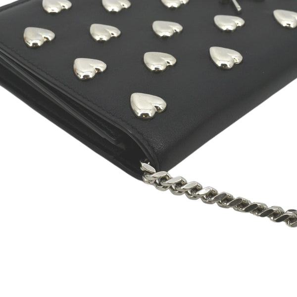 Yves Saint Laurent Kate Heart Leather Shoulder Bag - Top Right