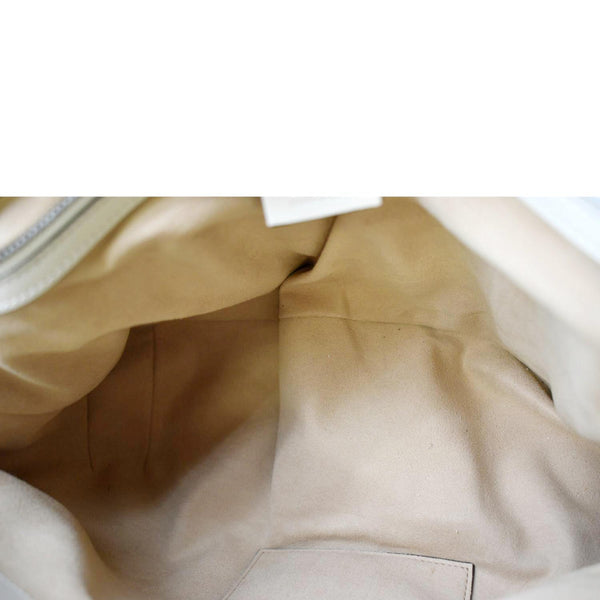 GUCCI GG Marmont Large Matelasse Leather Shoulder Bag White 498090