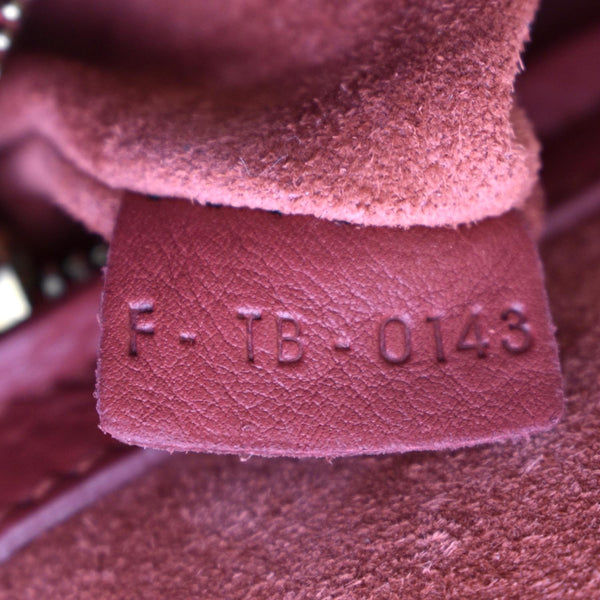 Celine Luggage Leather Tote Bag Red - Serial Number