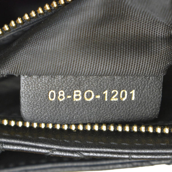 Christian Dior Lady Dior Cannage Shoulder Chain Wallet - Serial Number