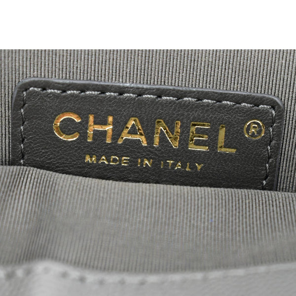 Chanel Lady Coco Flap Suede Leather Crossbody Bag - Made In Italy