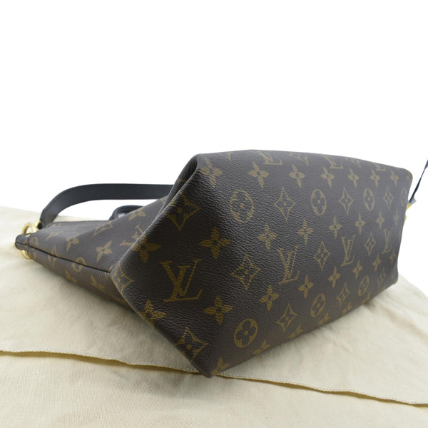 Louis Vuitton Flower Zipped MM Monogram Tote Bag - Bottom Left