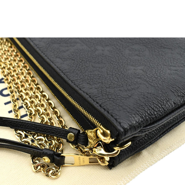 Louis Vuitton Double Zip Pochette Crossbody Bag - Top Left