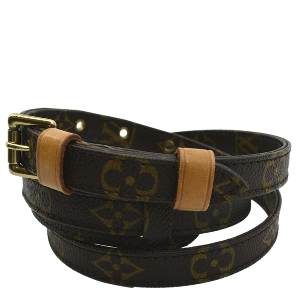 Louis Vuitton Monogram Canvas Shoulder Strap Brown - Design