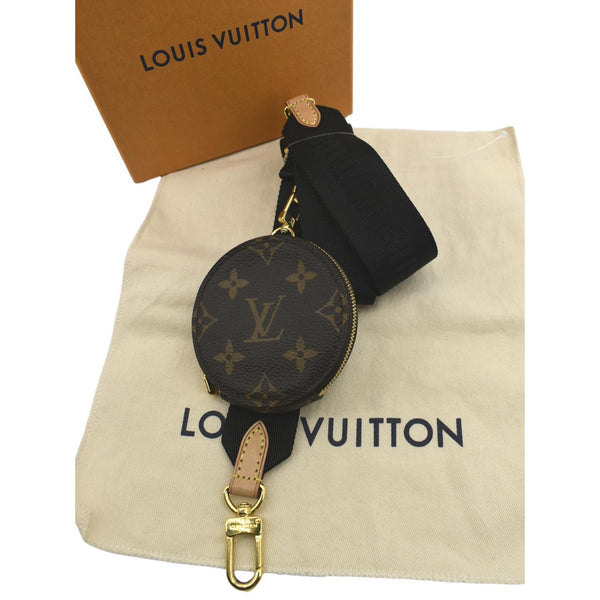 Louis Vuitton Monogram Canvas Strap with Coin Purse - Front Look