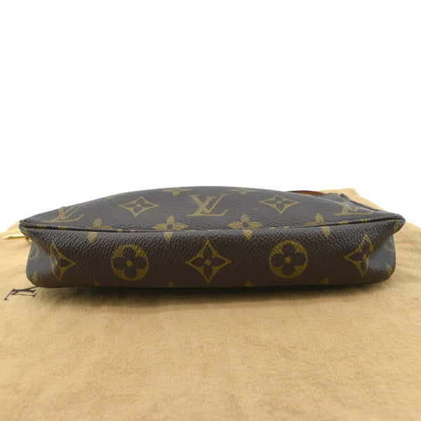 LOUIS VUITTON Pochette Monogram Canvas Accessoires Pouch Brown