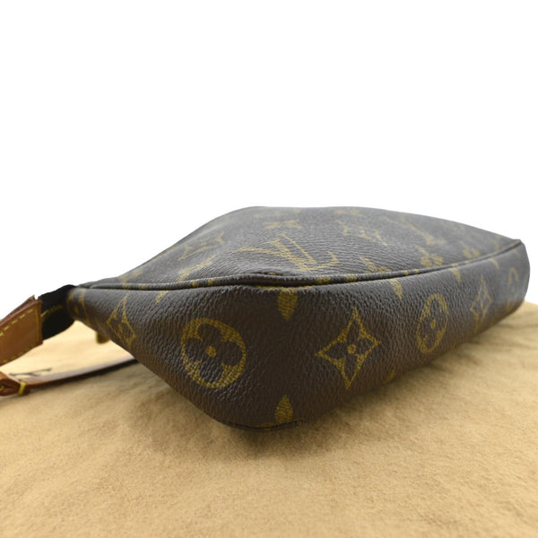 LOUIS VUITTON Pochette Monogram Canvas Accessoires Pouch Brown