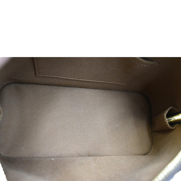 Louis Vuitton Alma BB Monogram Canvas Crossbody Bag - Inside