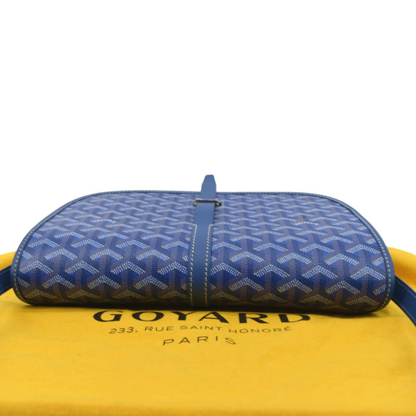 GOYARD Belvedere PM Canvas Messenger Bag Blue