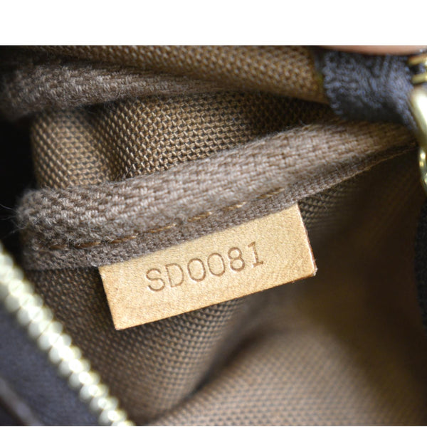 LOUIS VUITTON Pochette Monogram Canvas Accessoires Pouch Brown