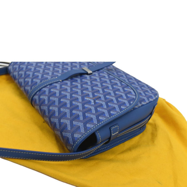 GOYARD Belvedere PM Canvas Messenger Bag Blue