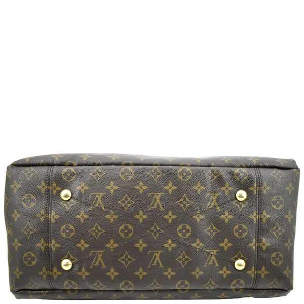 Louis Vuitton Artsy MM Monogram Canvas Shoulder Bag - Bottom