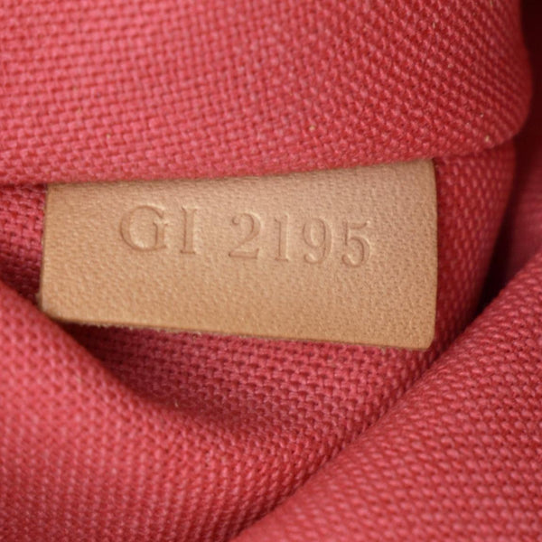 LOUIS VUITTON Calvi Damier Azur Shoulder Bag White