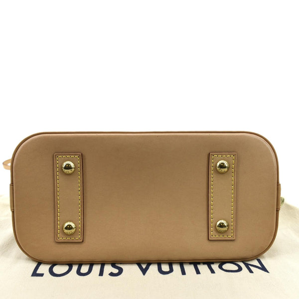 Louis Vuitton Alma BB Monogram Canvas Crossbody Bag - Bottom